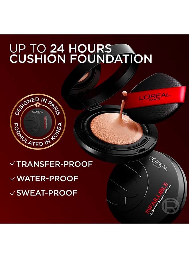 Infaillible Fresh Wear Cushion Foundation, K-beauty Inspired, 20 - image 3
