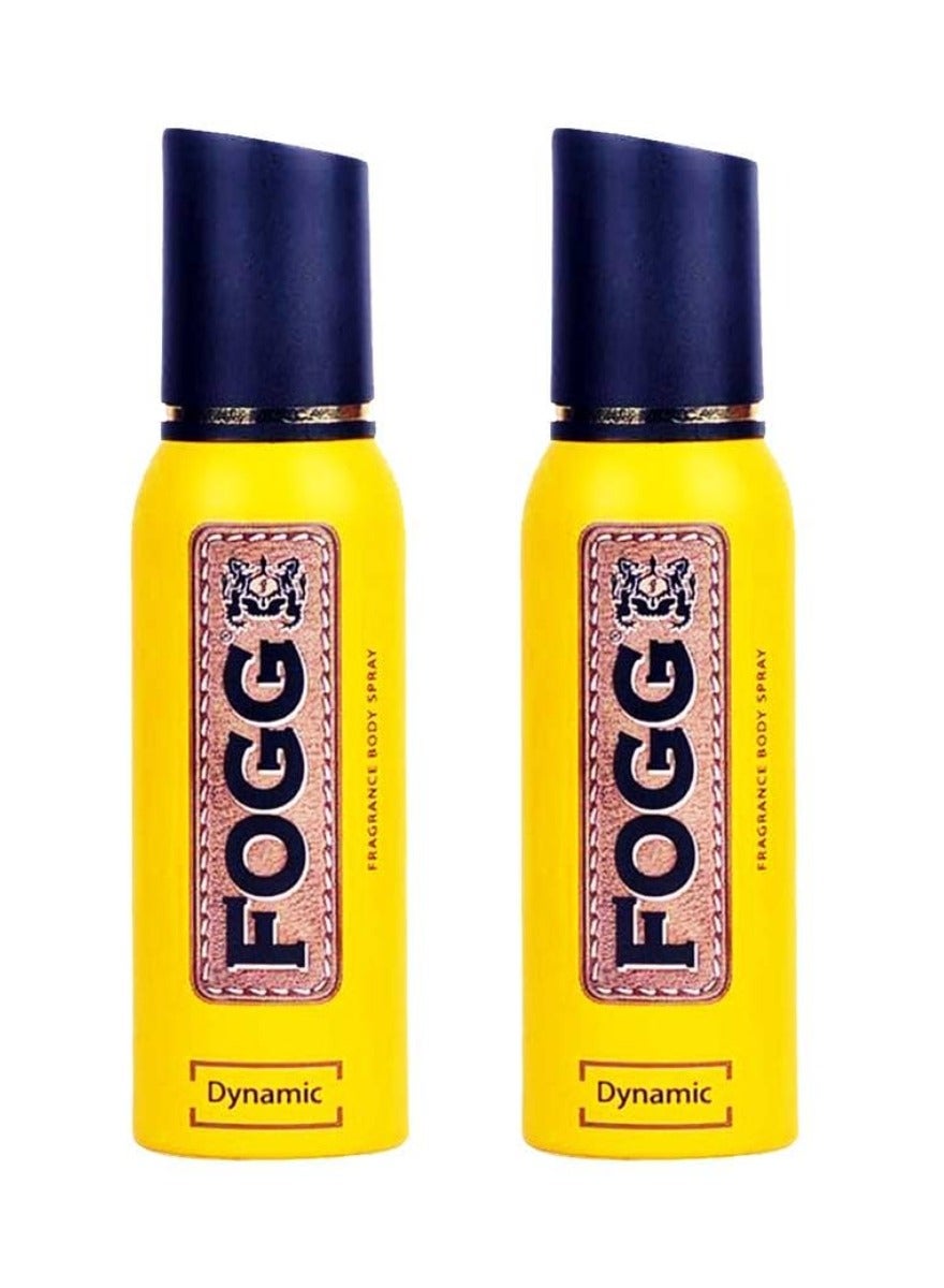 Dynamic Fragrance Body Spray 150ml 2pcs