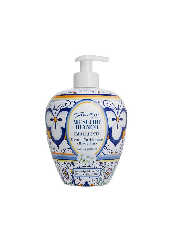 Sapone Liquido Faenza Muschio 500Ml Gentle Liquid Hand Soap With Musk Fragrance