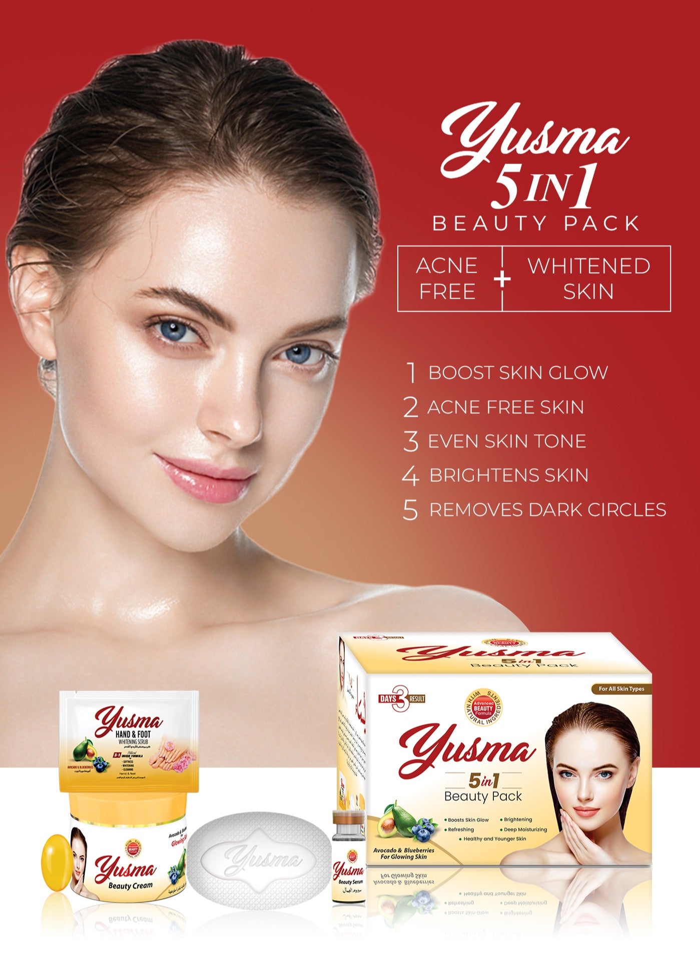 Yusma Beauty Pack – Complete Skincare Solution