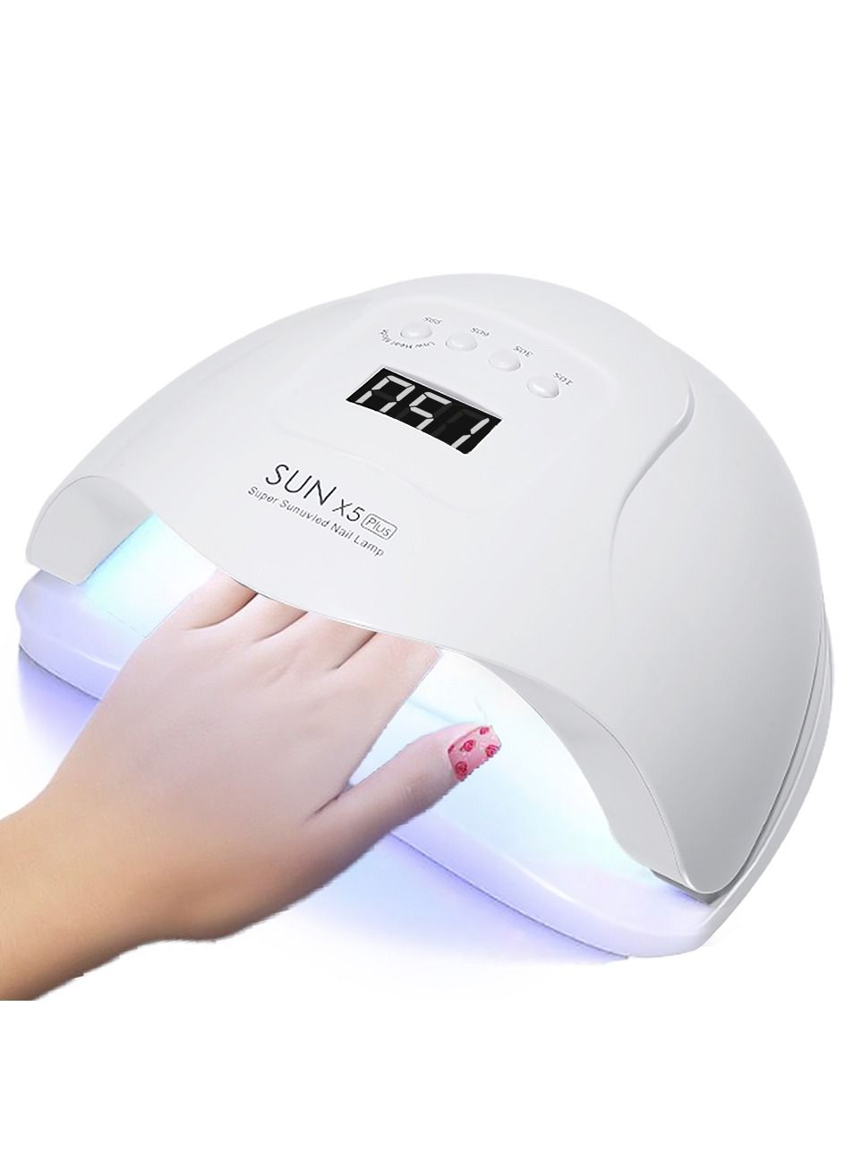 Nail Dryer, Womdee UV Gel Nail Lamp 120W Gel Nail Polish LED UV Light Professional Nail Art Tools Accessories with 3 Timer Setting 30/60/90S, Senor For Gel Nails and Toe Nail Curing