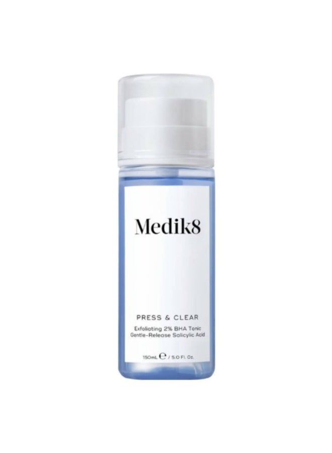 Medik 8 Press & Clear Exfoliating Toner 150ml