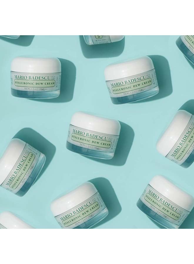 Hyaluronic Dew Cream 42 g | Lightweight Hyaluronic Acid Hydrating Face Moisturiser for Dewy Plump Skin | Deep Moisture-Locking Cream for Dry & Dehydrated Skin | Non-Greasy Everyday Hydrating Dew Face Cream - image 7