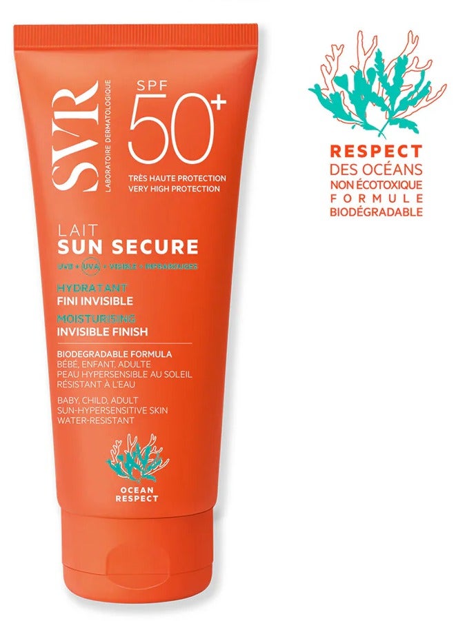 SVR Sun Secure Lait SPF50+ Invisible Moisturizing Milk 100ml