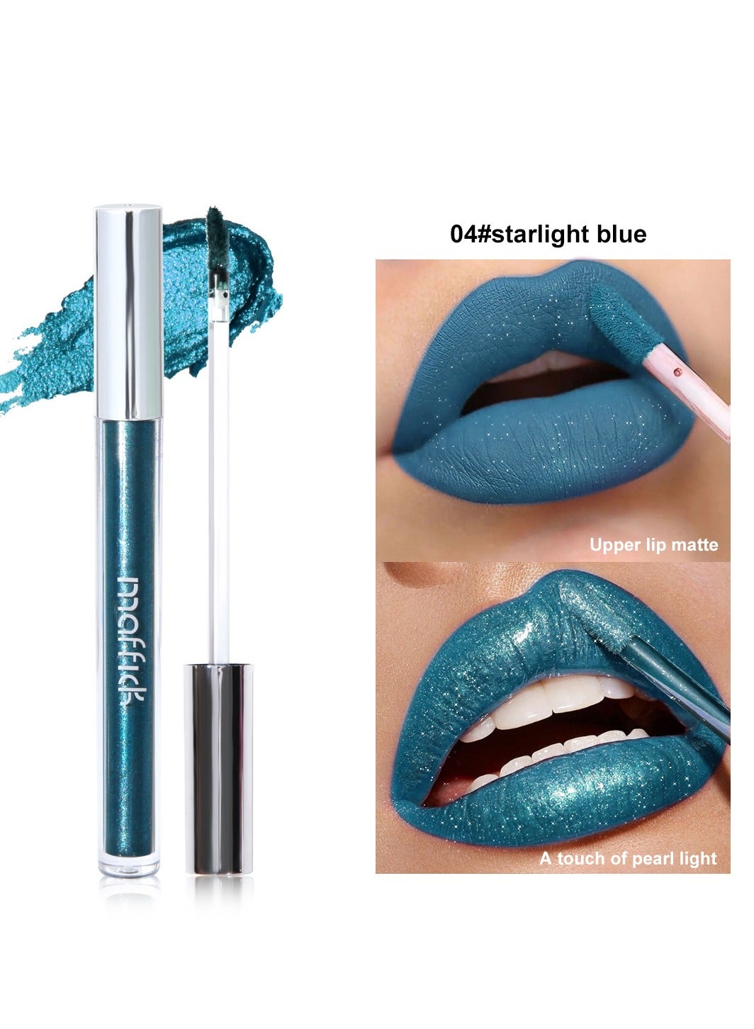 Maffick Lip Glaze Lipstick: Long-lasting, Non-sticking, Waterproof Lip Gloss
