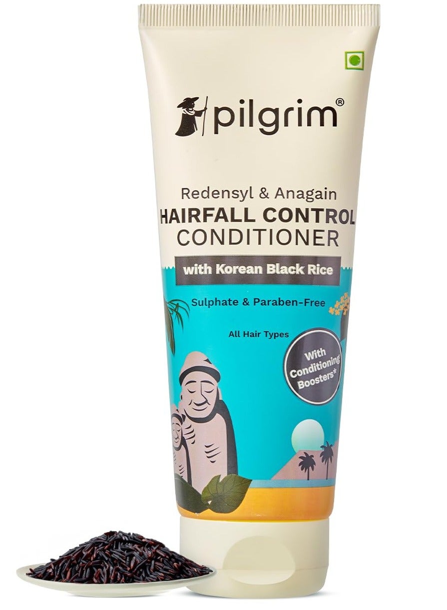 Anti Hairfall Conditioner with Redensyl and Anagain 200ml Hairfall Control with Black Korean Rice Paraben Silicone Free Suitable for All Hair Types