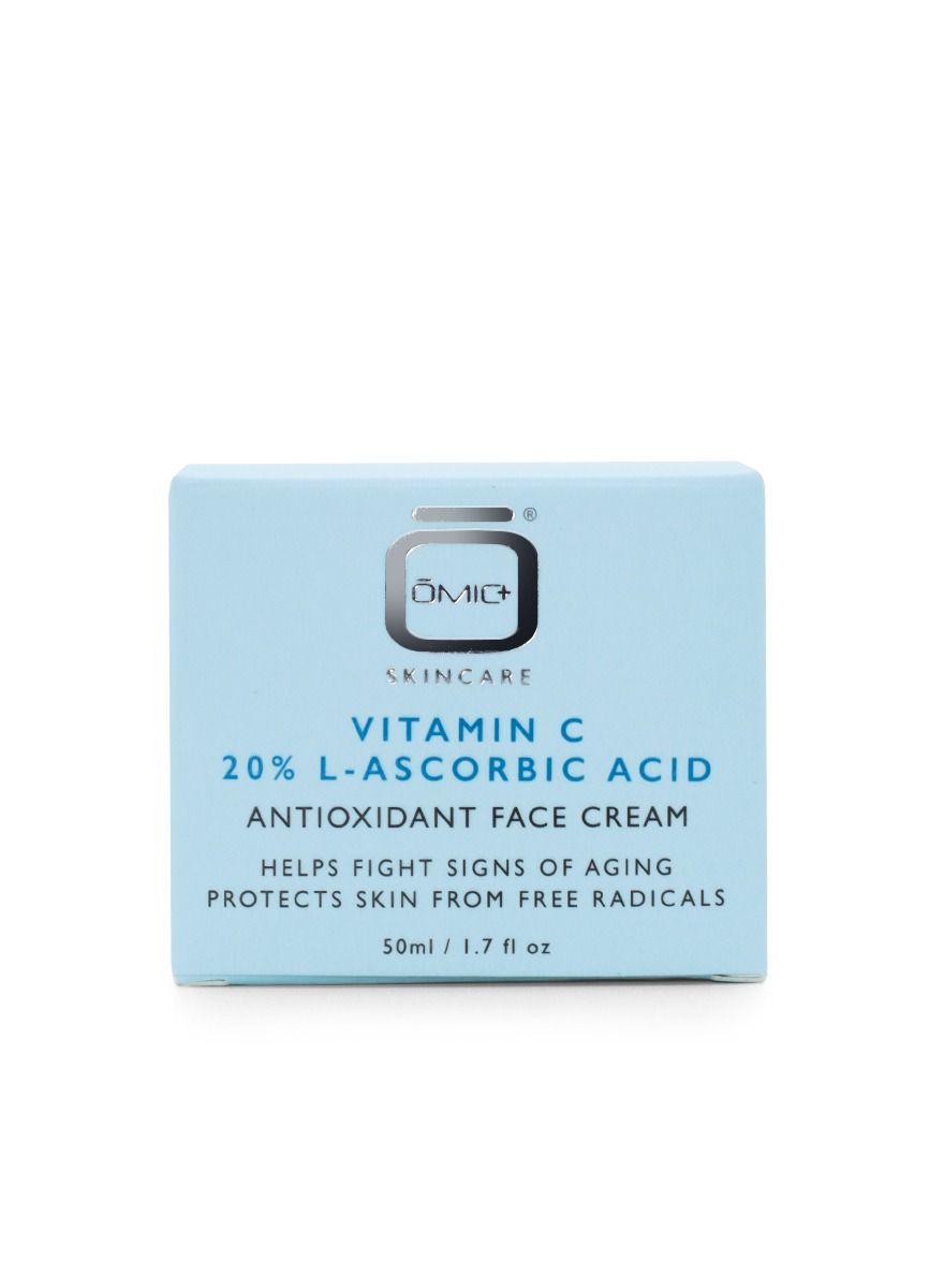 Omic+ Vitamin C 20% L- Ascorbic Acid Antioxidant Face Cream 50ml