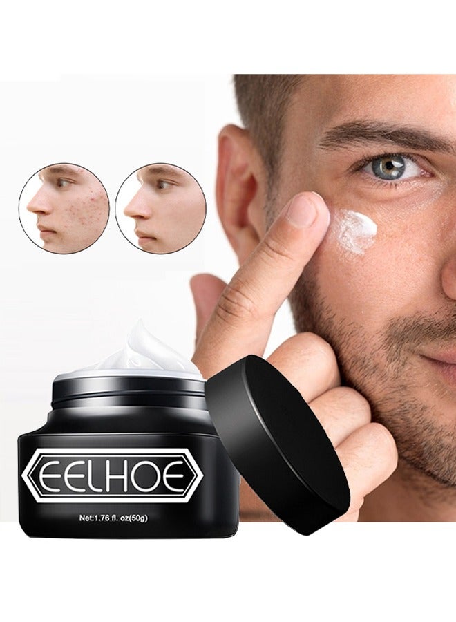 Men Makeup Cream 50g,Concealer and Brighten Skin,Natural and Refreshing,Waterproof and Sweatproof,Suitable for Use During Makeup