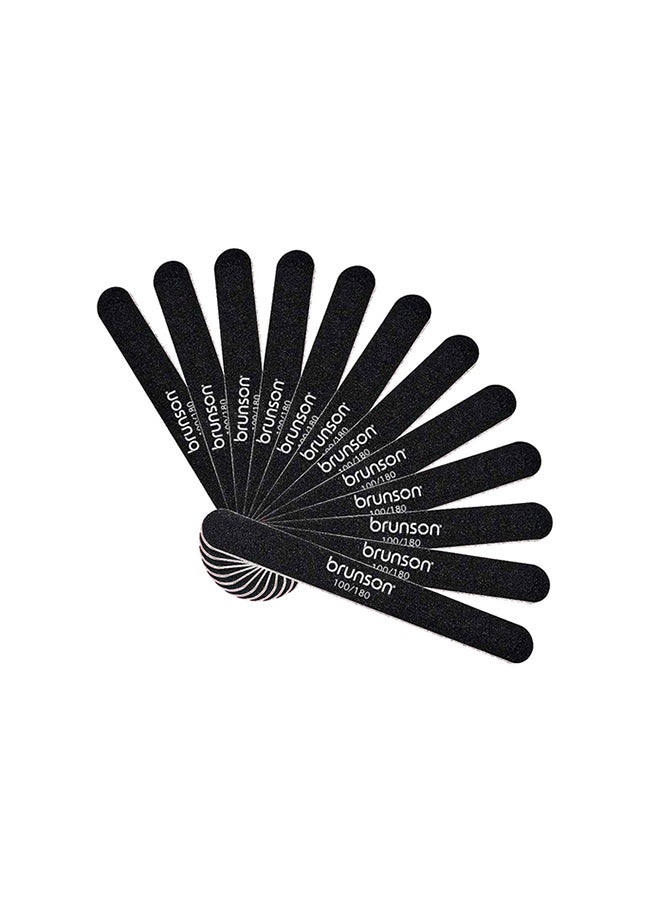25 Pieces Professional Nail Files Washable Double Sided Emery Board 7inch - EB-311B