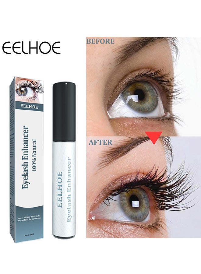 Eyelash Enhancer - Fuller And Longer Looking Lashes Lash Enhancing Serum For Natural Lashes Or Lash Extensions & Brows, Vegan & Cruelty-free