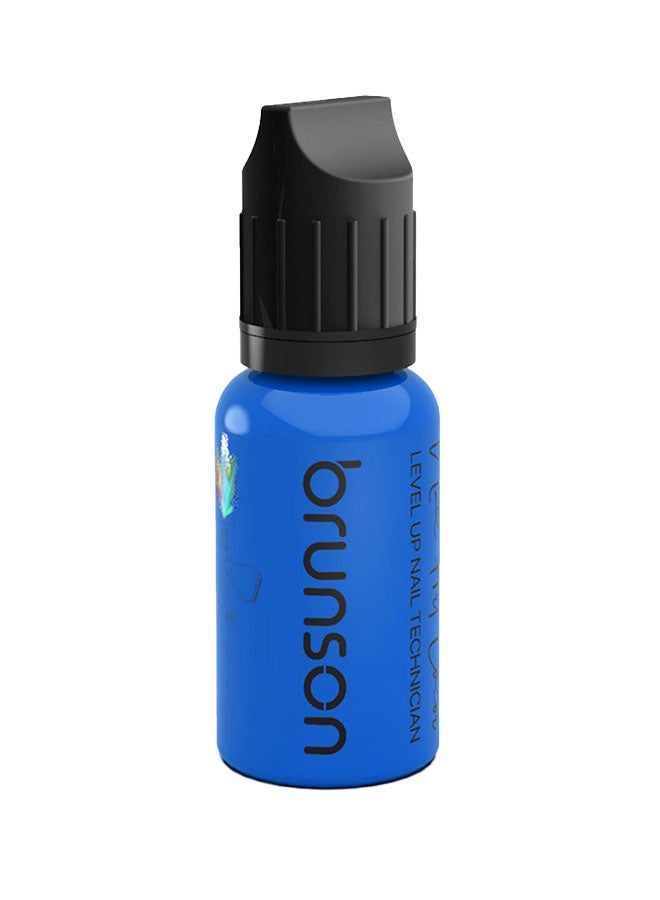 Nail Art Inks Airbrush Paint Acrylic Paint Nail Polish Pigments For Model Hobby Craft Leather & Shoe Painting Nail Stencils Painting 15Ml Bottle Nail Tools Azure Blue
