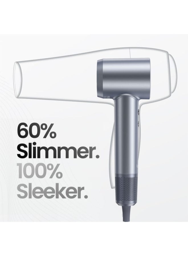 Hair Dryer Swift - Silver Blue - image 6