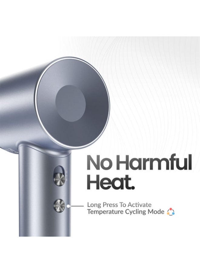 Hair Dryer Swift - Silver Blue - image 7