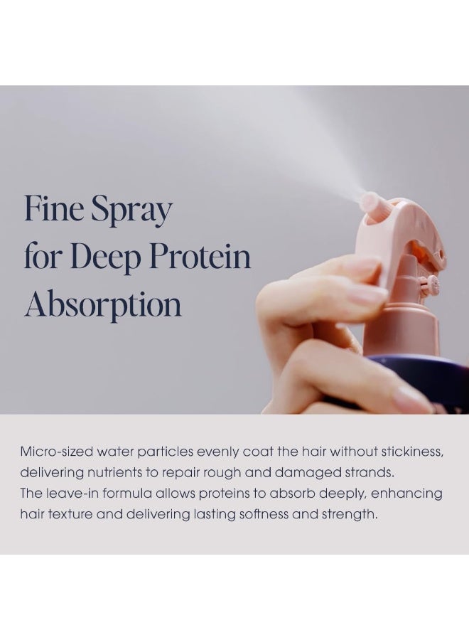 Unove No-Wash Water Ampoule Leave-In Hair Treatment Deep Hydration Frizz Control 200ml - image 5
