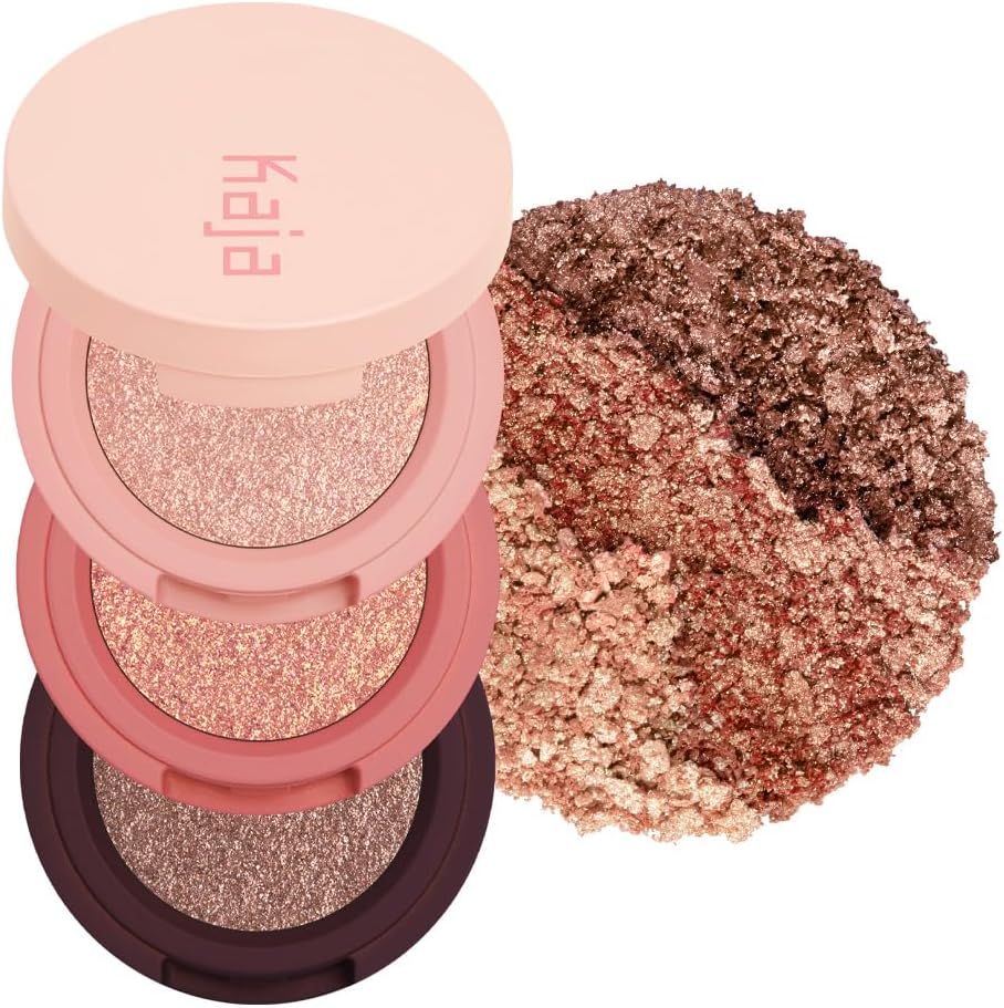 Beauty Bento Eyeshadow Trio - Orange Blossom- 3 in 1 Mosaic Chrome Shimmer Matte Eye Shadow Palette - Long Lasting Blendable Pigmented Vegan Cruelty Free Compact Makeup