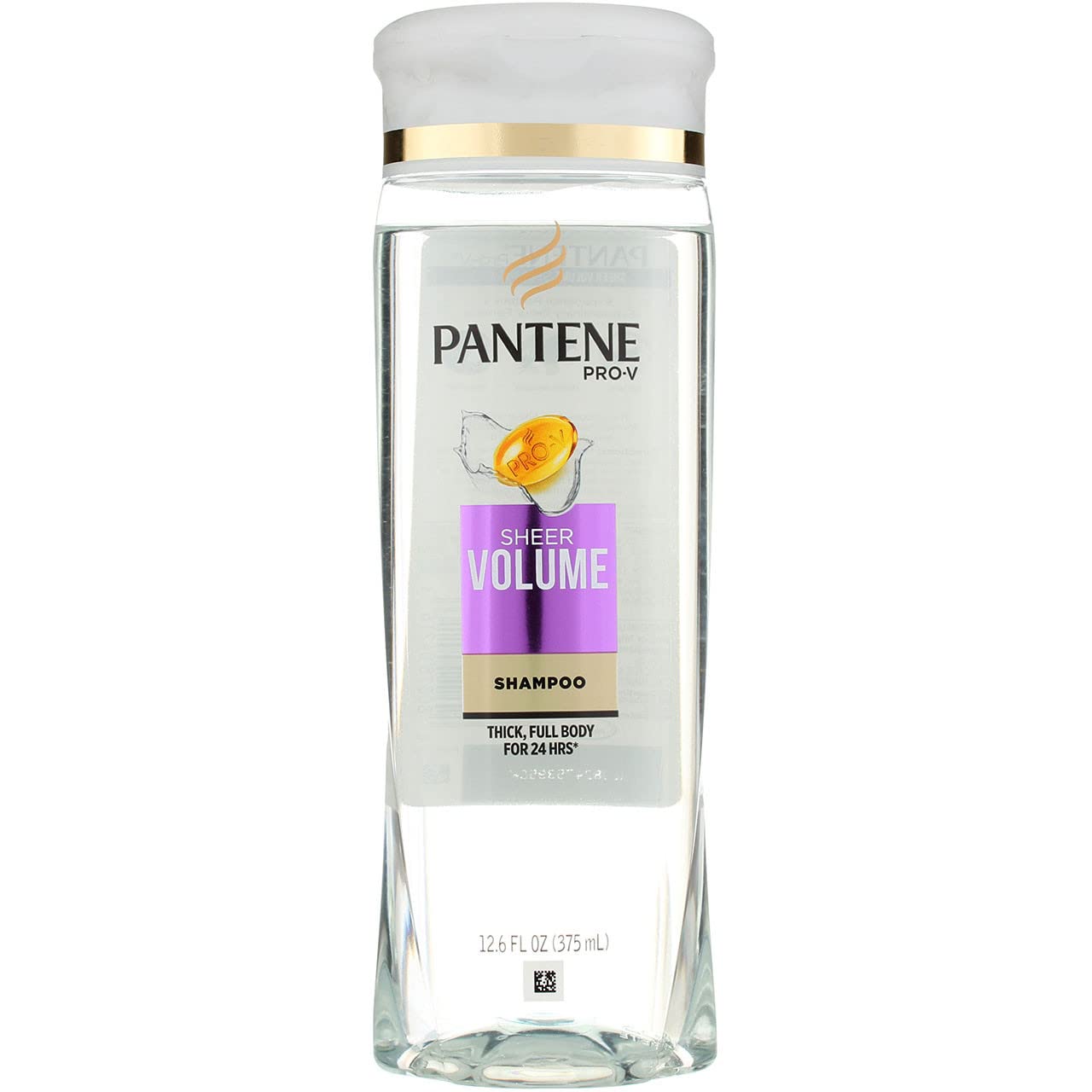 Pantene Pro-V Sheer Volume Thick, Full Body Shampoo, 12.6 Fl Oz (Pack of 3)