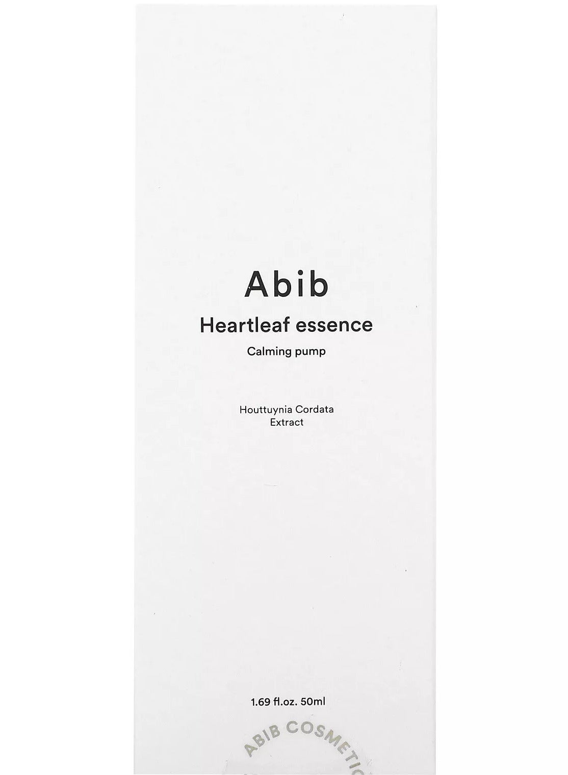 Heartleaf Essence Calming Pump 50ml