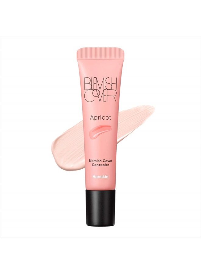 Apricot Blemish Cover, Dark Circle Cover, Full Coverage Color Correcting Concealer [Apricot/12g]