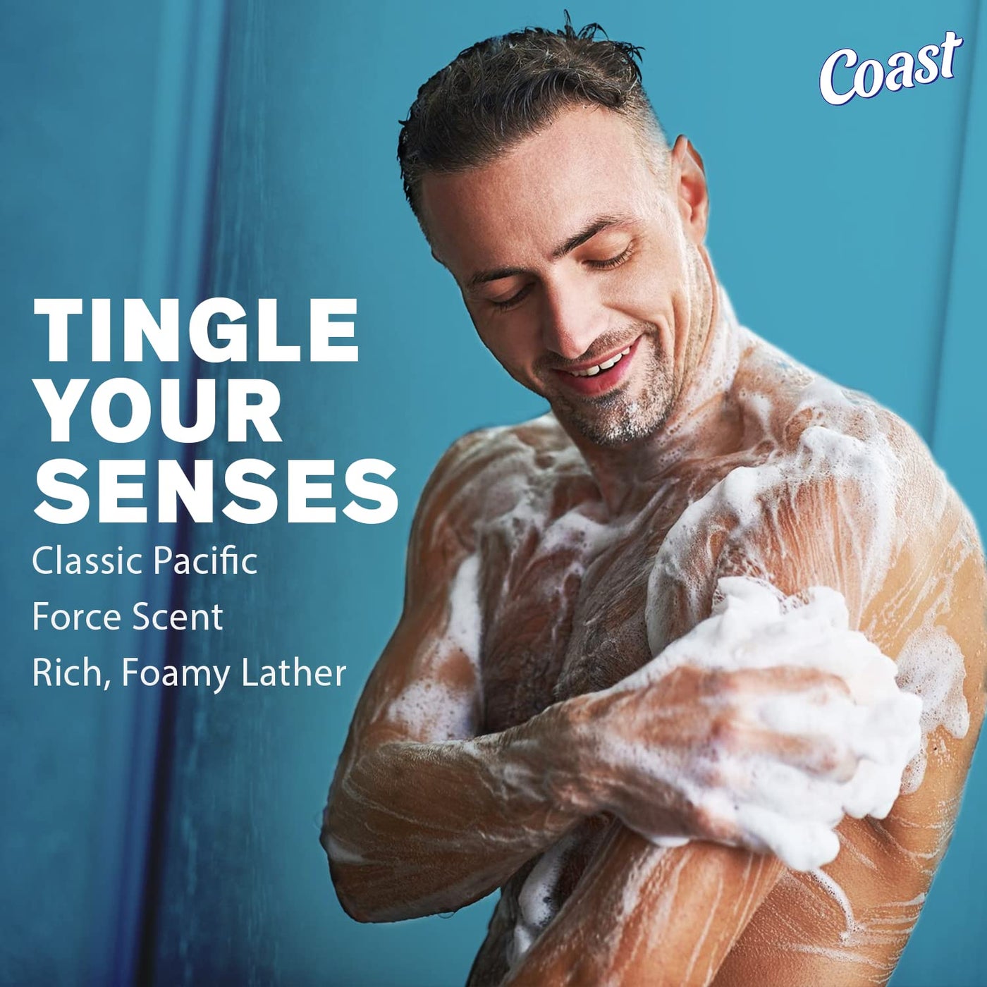 Coast 2-in-1 Hair and Body Wash - Rich Foamy Lather - Clean Rinsing Formula without Drying Out Skin - Dual Action - No Parabens or Phthalates - 18 oz.