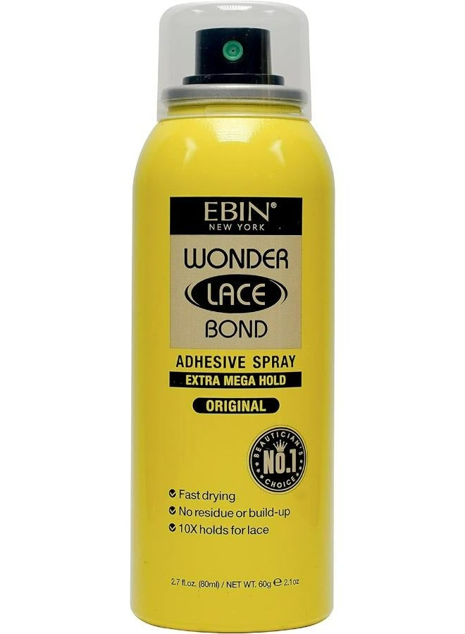 Wonder Lace Bond Adhesive Spray Exta Mega Hold 80 ML