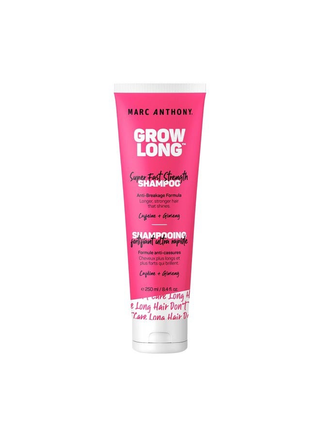 Strengthening Biotin Shampoo, Grow Long Anti-Frizz, Anti-Breakage & Nourishing Formula For Split Ends - Vitamin E, Caffeine & Ginseng for Dry & Damaged Hair