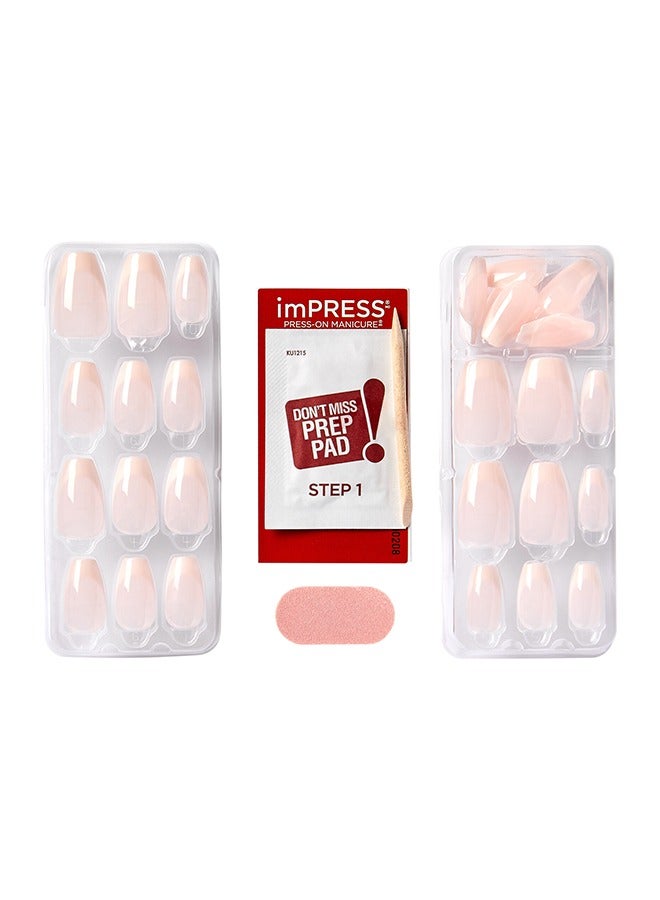 Impress Nails Genuine - Bare French Medium Ifb02C - image 4