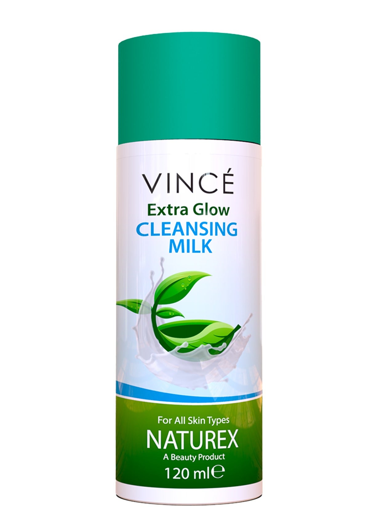 Extra Glow Cleansing Milk – Deeply Cleanses, Removes Makeup, Dirt & Impurities – Refines Pores, Balances Moisture & Restores Skin Vitality for Soft, Supple Skin – Paraben-Free, 120ml