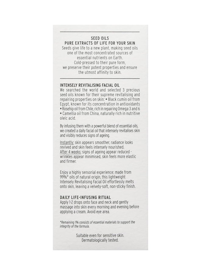 Oils of Life Intensely Revitalising Facial Oil for Dry Skin – Lightweight Moisturiser with Black Cumin, Camellia & Rosehip Seed Oils, Hydrates, Soothes & Revives Radiance, 99% Natural Ingredients, Suitable for Sensitive Skin - image 4