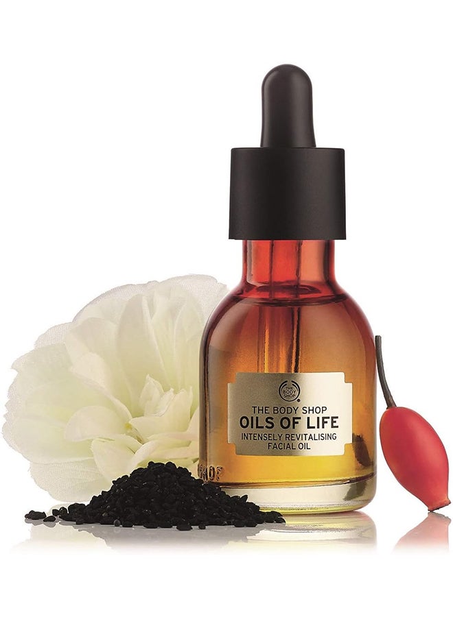 Oils of Life Intensely Revitalising Facial Oil for Dry Skin – Lightweight Moisturiser with Black Cumin, Camellia & Rosehip Seed Oils, Hydrates, Soothes & Revives Radiance, 99% Natural Ingredients, Suitable for Sensitive Skin - image 7