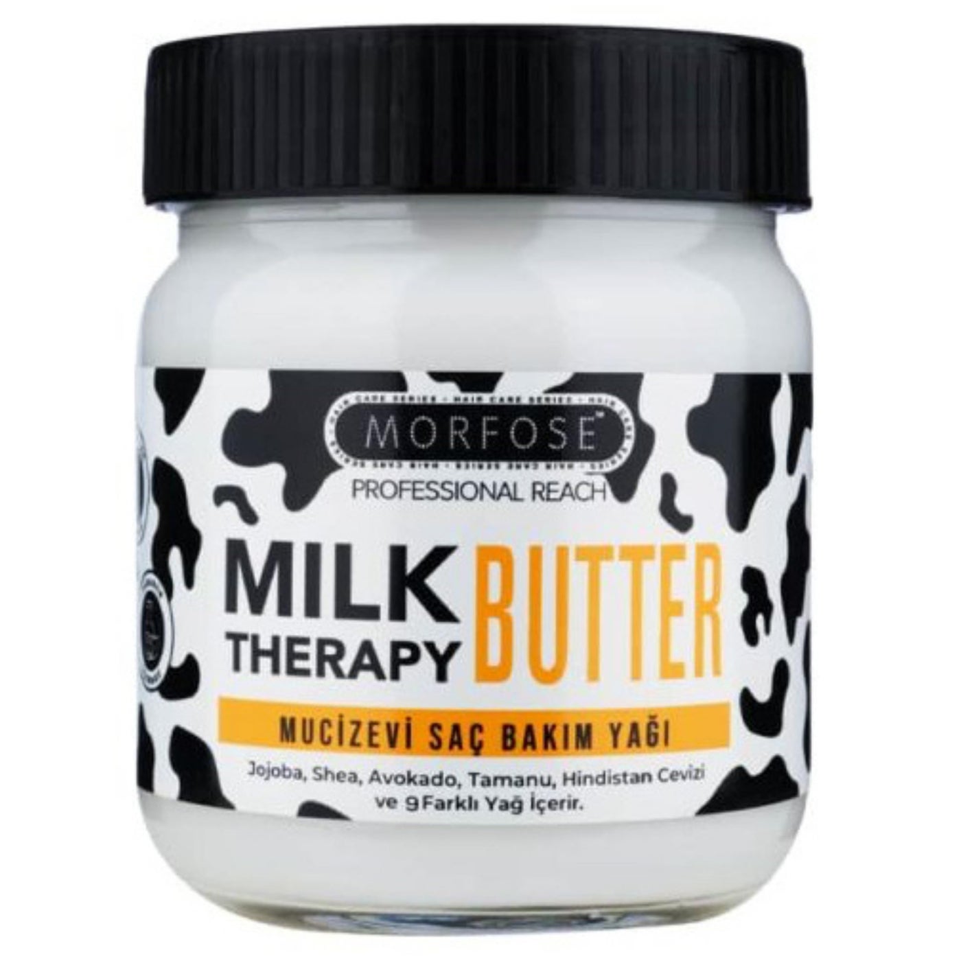 Morfose Milk Therapy Butter Miraculous Hair Care Oil - Nourishing, Moisturizing, and Protective Hair Oil for All Hair Types - Adds Shine and Reduces Breakage - Lightweight and Easy to Use, 6.76 Fl Oz
