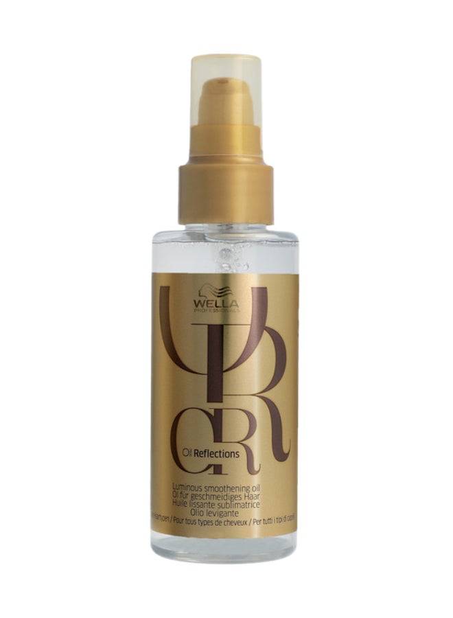 Oil Reflections Luminous Smoothing Hair Oil - Versatile Styling For Glossy Finish With Macadamia And Avocado Oils (100 Ml)