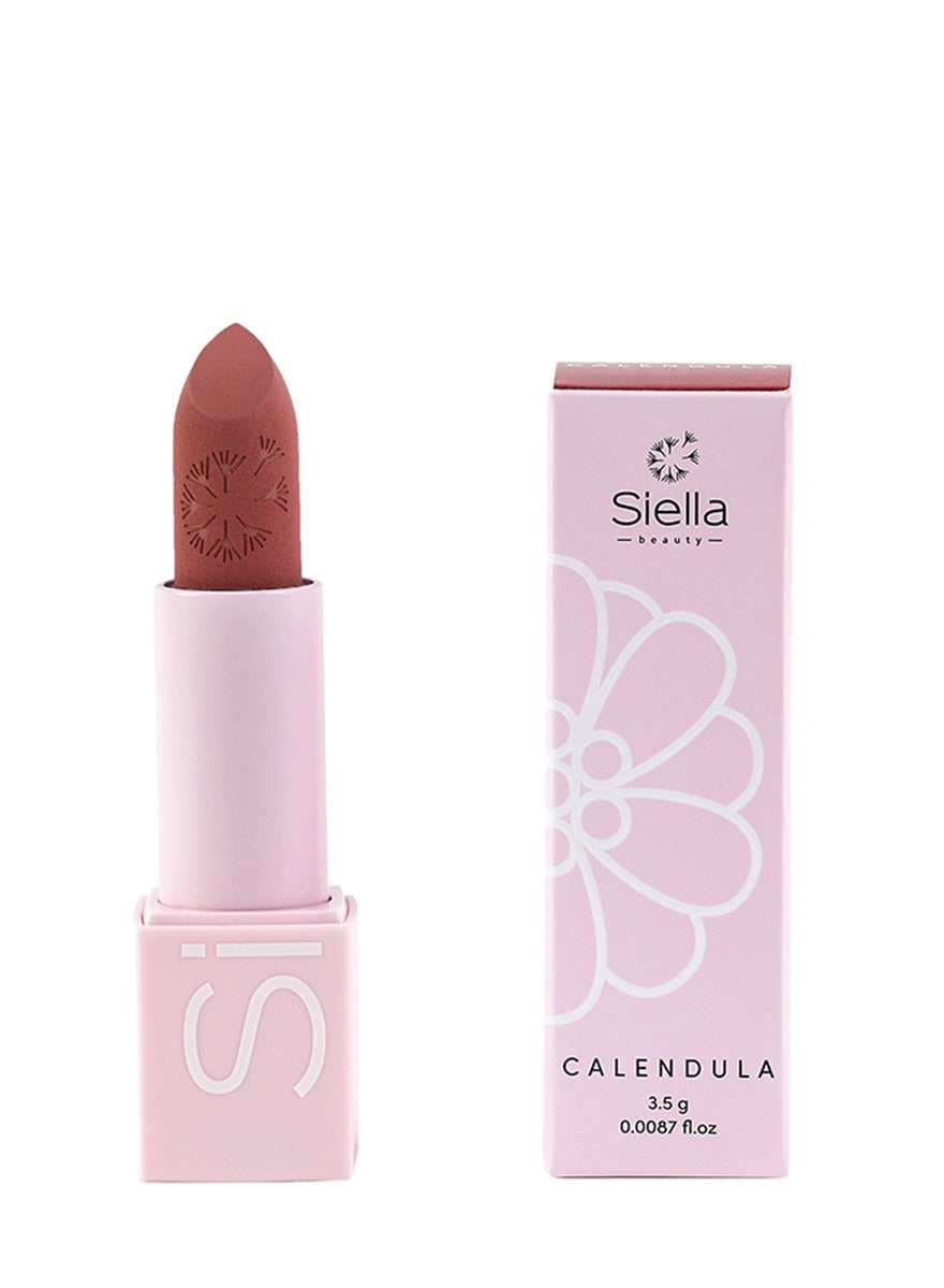 Calendula Flower Power Matte Lipstick, Upto 10hr Long Lasting Lipstick, Made In italy