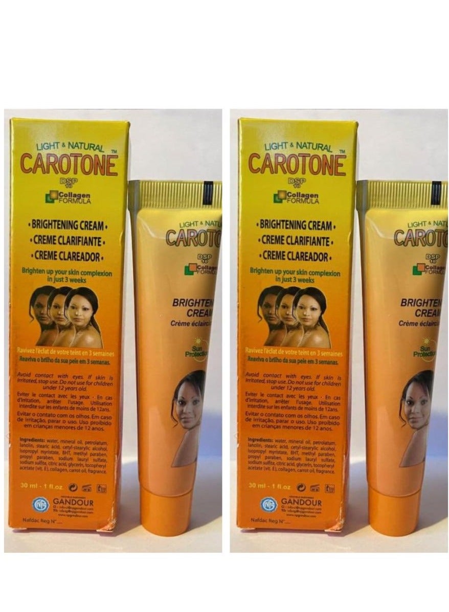 Brightening Formula 3 IN 1 Cream Tube 30ml 2 Pcs