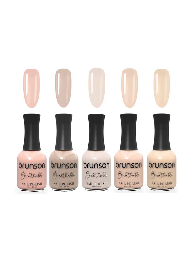 Breathable Nail Polish Halal nail polish Wudu friendly Quick-Dry Vegan long lasting but easy peel off   18ml BNN