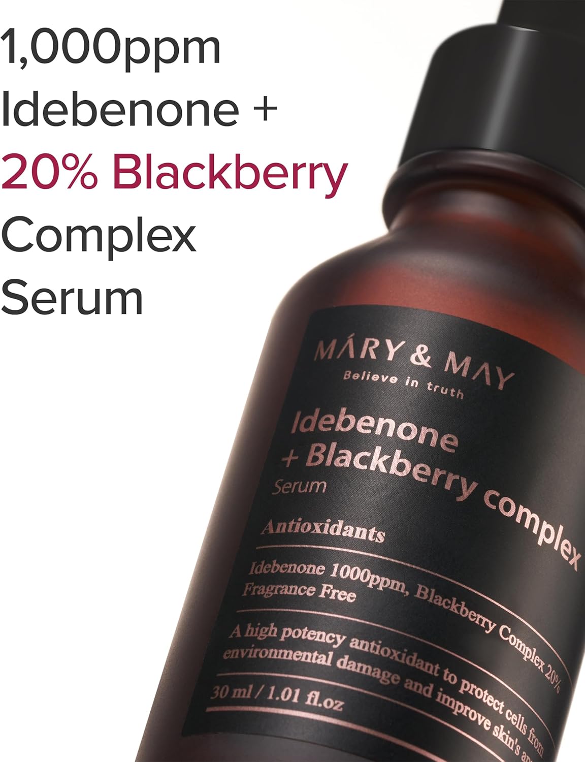 Idebenone + Blackberry Complex Serum - Anti Aging & Antioxidant Protection - 30ml - image 2