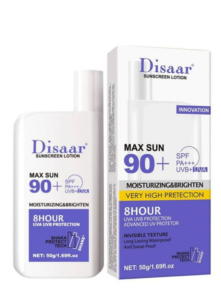 Skin Protective Whitening Sunblock SPF 90 Sunscreen Lotion 50g