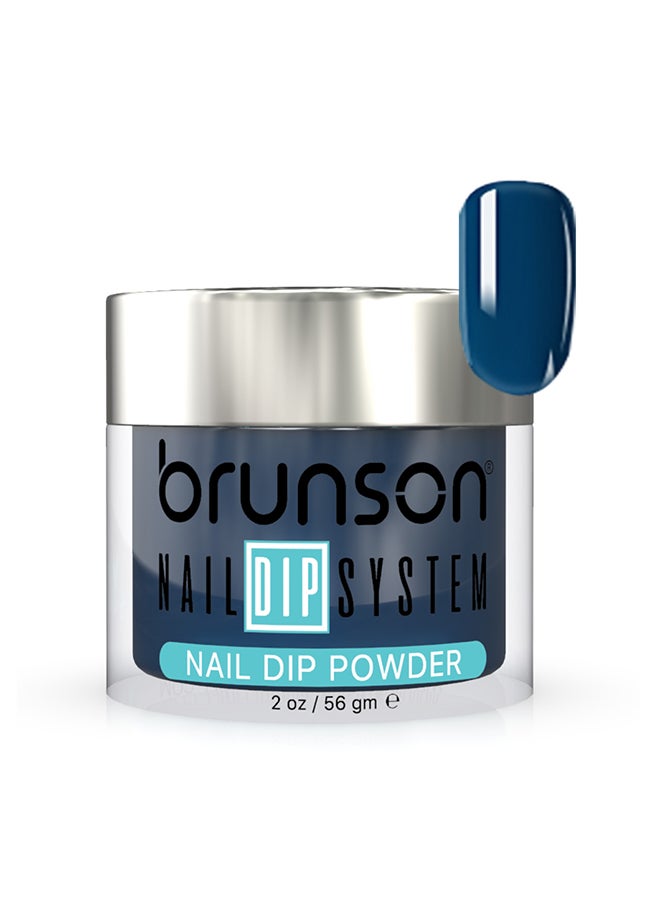 Nail Dip Powder Dip And Buff System Color 56gm, French Nail Art Starter Manicure Salon DIY At Home Odor Free And Long Lasting No Needed Nail Lamp Curing DBK069
