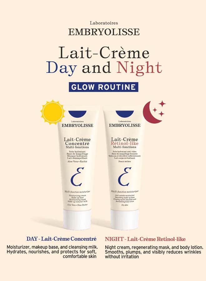 Lait - Crème Day And Night Glow Routine Set With Lait Crème Concentre And Retinol Like - image 4