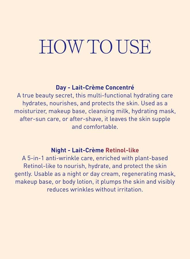 Lait - Crème Day And Night Glow Routine Set With Lait Crème Concentre And Retinol Like - image 7