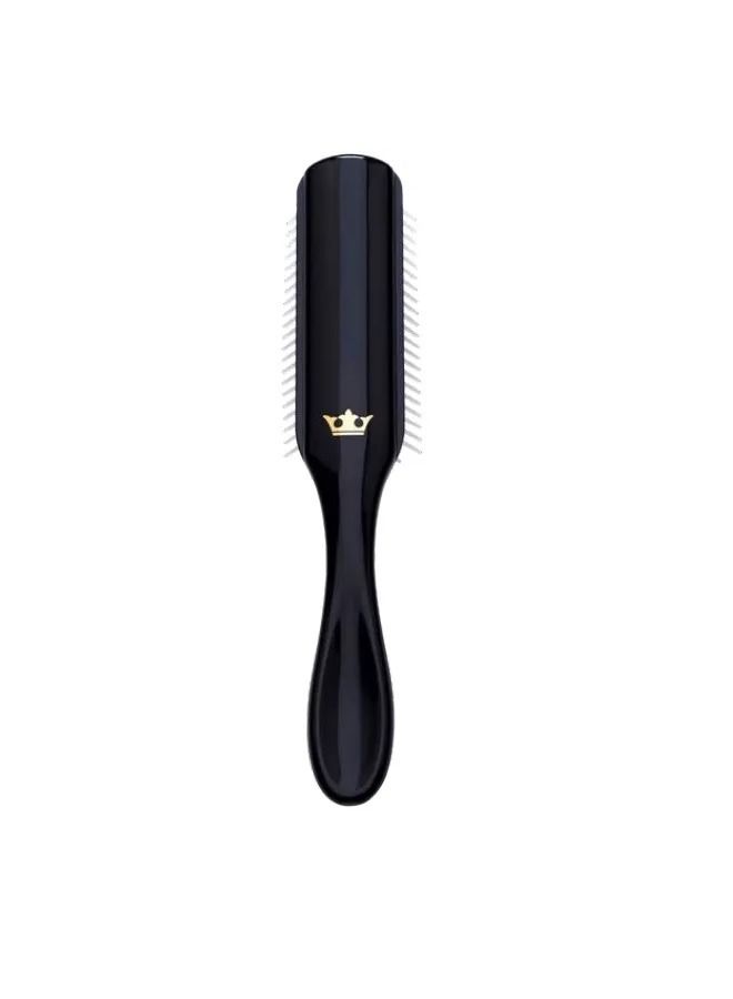 D3 Crown Style Brush Black With Gold | Medium 1 Pc