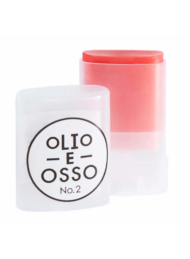 Olio E Osso - Natural Lip + Cheek Balm | Natural, Non-Toxic, Clean Beauty (No. 2 French Melon, 0.35 oz | 10 g)
