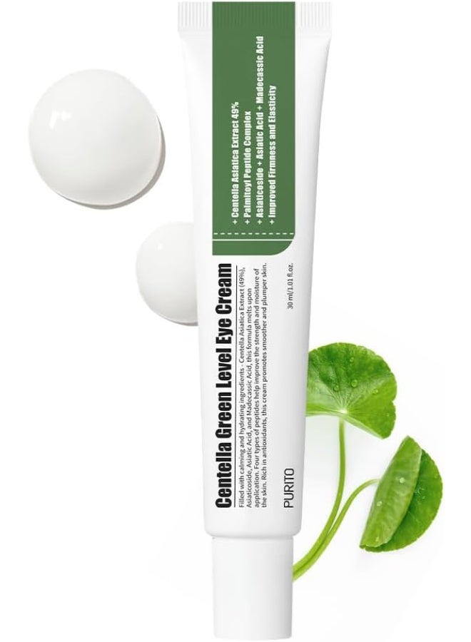 PURITO Seoul Wonder Releaf Centella Soothing Eye Cream Korean Centella for Sensitive Skin 30ml