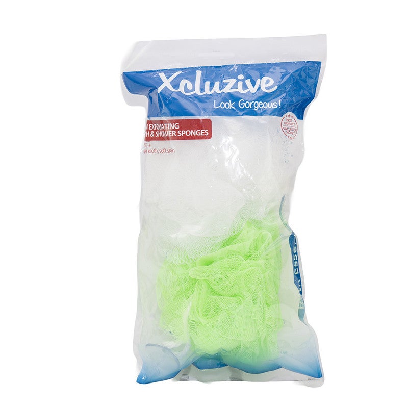 Exfoliating Gloves 2 Pcs & Bath Sponges 2 Pcs Asstd X2 Value Pack - image 4