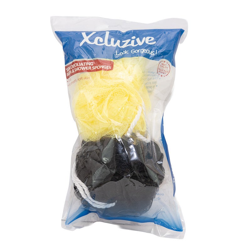 Exfoliating Gloves 2 Pcs & Bath Sponges 2 Pcs Asstd X2 Value Pack - image 5