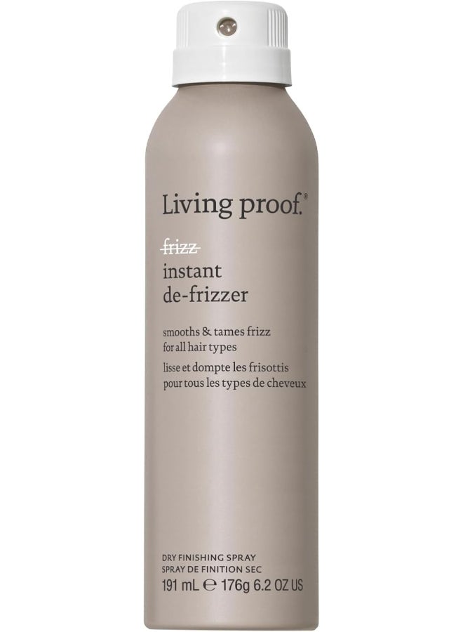 Instant De-Frizzer Spray for All Hair Types - Tames Flyaways & Smooths Frizz Instantly, Provides a Polished Finish (191 ml)