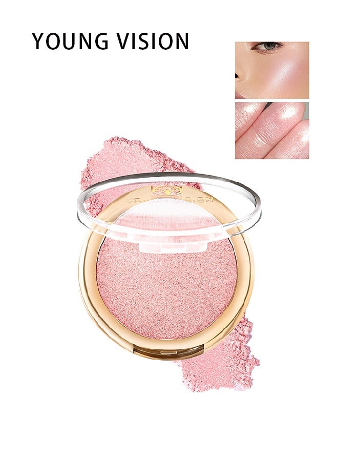 Highlighter Makeup Powder , Made With High-Quality Ingredients, Gentlely On The Skin and Provide Long-Lasting Wear, Suitable Under Makeup With Long Lasting Shine Finish