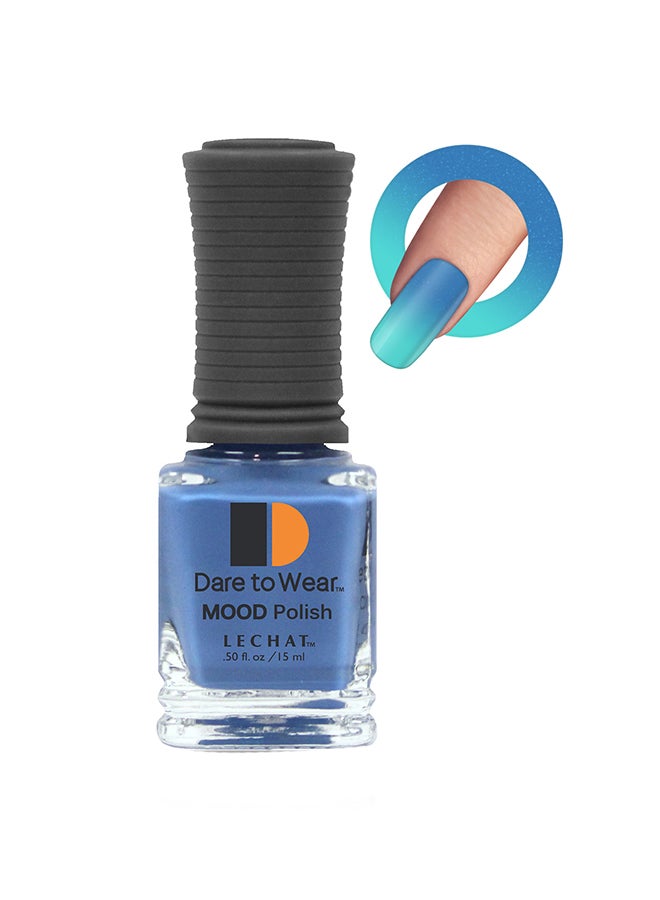 Color Changing Nail Polish 15ml Glossy Super Shine Nail Lacquer 15ml Fast Dry Long Lasting Nail Enamel Temperature Change Mood Color Polish Nail Art No Need UV LED Lamp No Curing Manicure Nail Paint