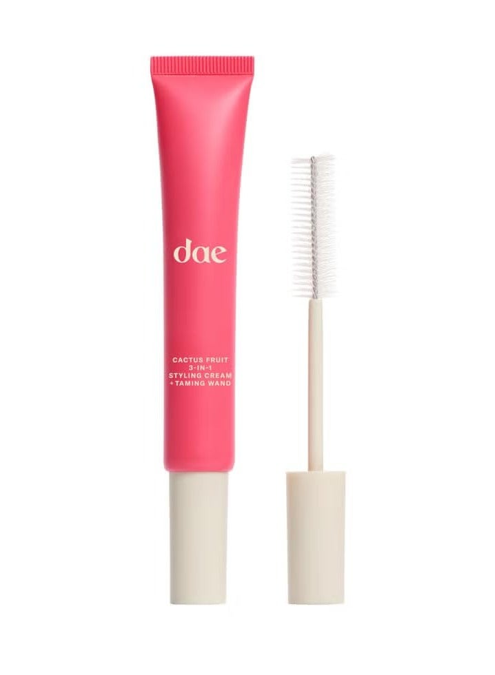 Hair Cactus Fruit 3-In-1 Styling Cream & Taming Wand - Tame Flyaways, Smooth Frizz, Style Edges (0.6 oz.)