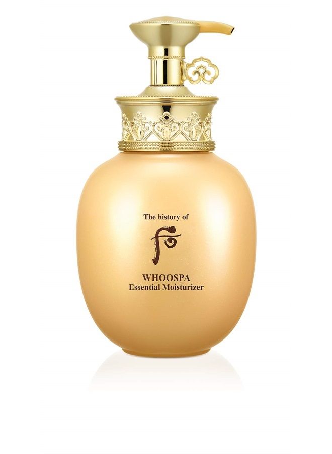 The History of Whoo Spa Essential Moisturizer | Premium Body Moisturizer for Professional Spa Care-like Sensation | Lightweight Texture, Moisturizing Finish & Aruvedic Fragrance, 220ml