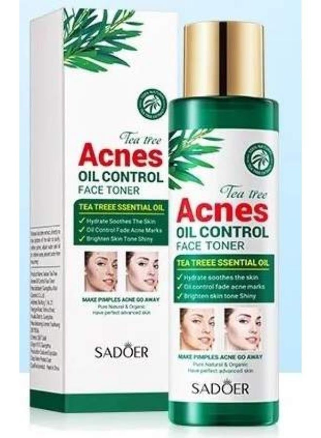 Tree Acne Oil Control Face Toner Anti-Acne Hydrating Moisturizing Toner 120ml